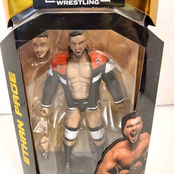 AEW Wrestling Figure Ethan Page #146 Unrivaled Collection Series 15 WWE NXT - Picture 2 of 6